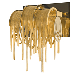 Бра с перфорированными металлическими дугами и цепочками 22 см Atlantis Chain варинант исполнения - 5 | Loft Concept во Владивостоке