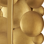 Бра светодиодное из многослойных золотых дисков Metal Disc Chandelier варинант исполнения - 1 | Loft Concept во Владивостоке