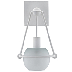 Бра белое с матовым стеклянным плафоном в форме шара White Lighthouse варинант исполнения - 3 | Loft Concept во Владивостоке