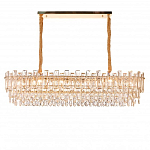 Люстра овальная с хрустальными подвесками Gorgeous Crystal Light варинант исполнения - 2 | Loft Concept во Владивостоке