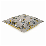 Чехол на подушку с рисунком и вышивкой Aurora Allure Sprout варинант исполнения - 1 | Loft Concept во Владивостоке