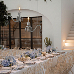 Подвесной светильник стеклянный в виде канделябра Curved Glass Chandelier варинант исполнения - 7 | Loft Concept во Владивостоке