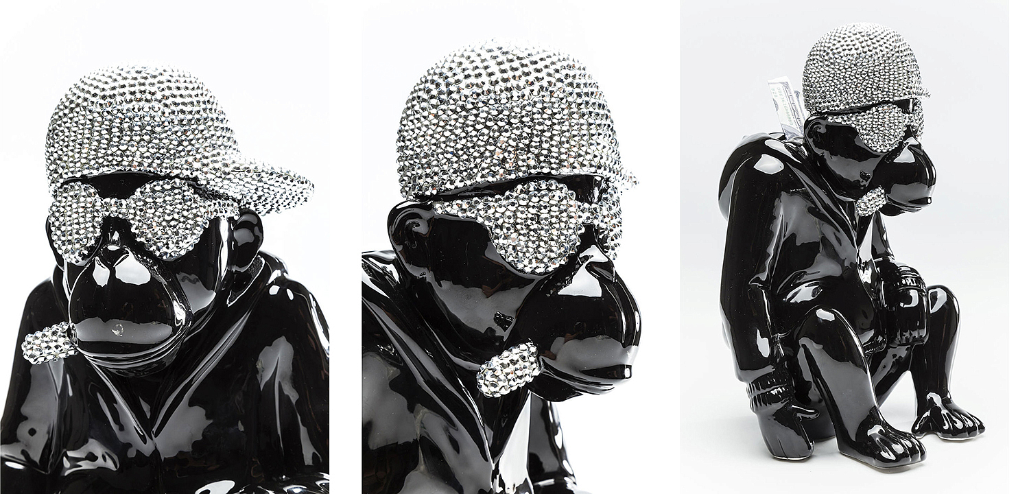 Копилка Monkey with rhinestones - Loft-Concept во Владивостоке