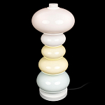 Настольная лампа из стеклянных сфер в пастельных тонах Высота 48 см Pastel Lunaria варинант исполнения - 3 | Loft Concept во Владивостоке
