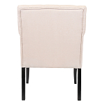 Кресло Addison Chic Armchair beige flax варинант исполнения - 2 | Loft Concept во Владивостоке