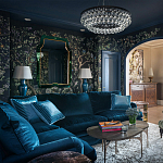 Обои ручная роспись St Laurent Casino metallic silk варинант исполнения - 4 | Loft Concept во Владивостоке