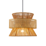 Подвесной светильник с абажуром из натуральных материалов Light Inside the Cell варинант исполнения - 1 | Loft Concept во Владивостоке