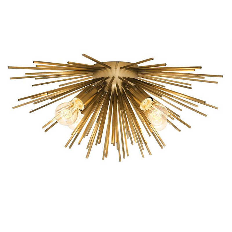 Потолочный светильник Ceiling Lamp Boivin Brass Латунь Потолочный светильник Ceiling Lamp Boivin Brass Латунь во Владивостоке | Loft Concept