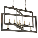 Люстра из пересекающихся прямоугольных элементов Intersecting Rectangles варинант исполнения - 3 | Loft Concept во Владивостоке