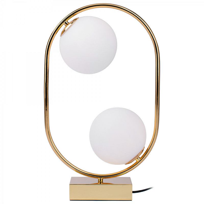Настольная лампа CORDA Balance brass Белый Латунь Настольная лампа CORDA Balance brass Белый Латунь во Владивостоке | Loft Concept