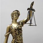 Статуэтка бронзовая Фемида Bronze Goddess варинант исполнения - 1 | Loft Concept во Владивостоке