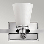 Бра для ванных комнат с белыми стеклянными конусными плафонами Hinkley варинант исполнения - 2 | Loft Concept во Владивостоке