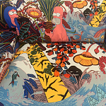 Мебельная ткань Велюр Simpsons in Paradise Т4-88 варинант исполнения - 1 | Loft Concept во Владивостоке