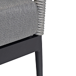 Кресло уличное темно-серое Street Bliss варинант исполнения - 5 | Loft Concept во Владивостоке