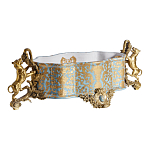 Чаша с орнаментом на бронзовых ножках в виде львов Eden Garden варинант исполнения - 1 | Loft Concept во Владивостоке