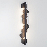 Бра вертикальное с черными кругами и квадратами Gravyura варинант исполнения - 5 | Loft Concept во Владивостоке