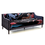 Диван ZAMBEZI Sofa Лиловый цвет варинант исполнения - 2 | Loft Concept во Владивостоке