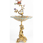 Фарфоровая чаша Фонтан птиц Verena варинант исполнения - 3 | Loft Concept во Владивостоке