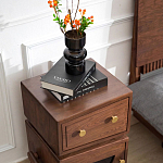 Тумбочка прикроватная с ящиком и дверцей Робот Robot Desk варинант исполнения - 5 | Loft Concept во Владивостоке