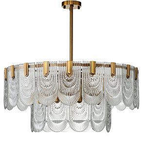 Люстра Charm с Рельефным Cтеклом 
