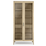 Витрина стеклянная 2-х дверная с ящиками и 5-ю полками Harper Line варинант исполнения - 2 | Loft Concept во Владивостоке