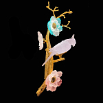 Бра с цветочным декором и птичкой Miscellaneous herbs варинант исполнения - 2 | Loft Concept во Владивостоке