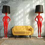 Лампа MANNEQUIN LAMP с абажуром созерцание силуэта варинант исполнения - 5 | Loft Concept во Владивостоке