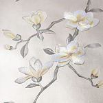 Обои Magnolia Canopy Colourway SC-288 on Natural Mica metallic silk варинант исполнения - 1 | Loft Concept во Владивостоке