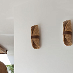 Бра плетеное из ротанга Chainmail варинант исполнения - 4 | Loft Concept во Владивостоке