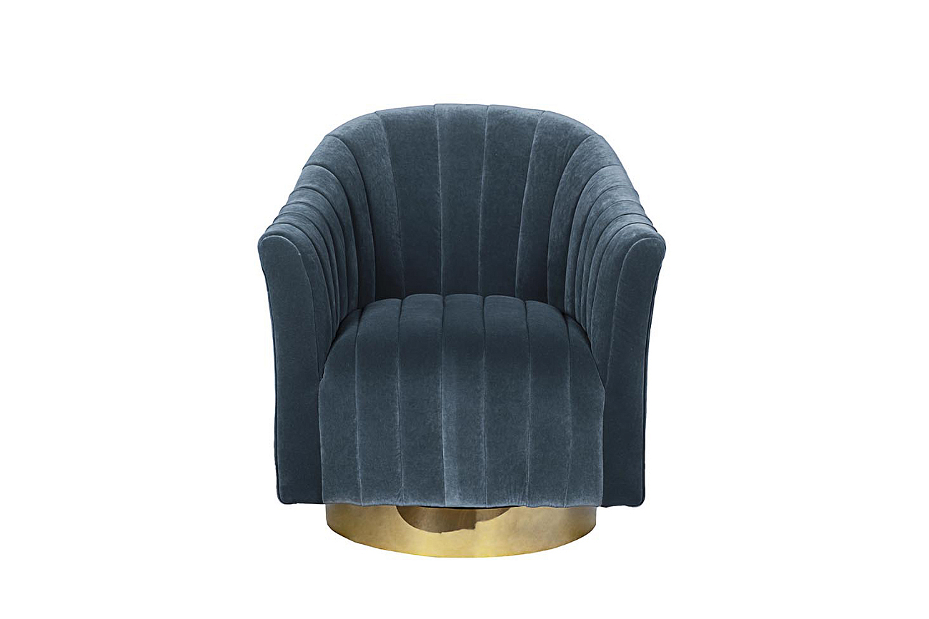 Кресло Civic Space BLUE VELOUR Кресло Civic Space BLUE VELOUR - Loft-Concept во Владивостоке