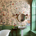 Обои ручная роспись Houghton Edo Blush варинант исполнения - 1 | Loft Concept во Владивостоке