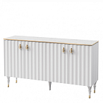 Консоль с дверками и белым рельефным фасадом Expanses of Beauty варинант исполнения - 2 | Loft Concept во Владивостоке