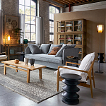 Фигурный приставной столик черного цвета AMORPHOUS варинант исполнения - 6 | Loft Concept во Владивостоке