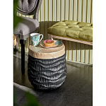 Приставной столик с фактурой под натуральное дерево Immortality варинант исполнения - 4 | Loft Concept во Владивостоке