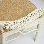 Комплект обеденный из ротанга Eloise grand white варинант исполнения - 6 | Loft Concept во Владивостоке