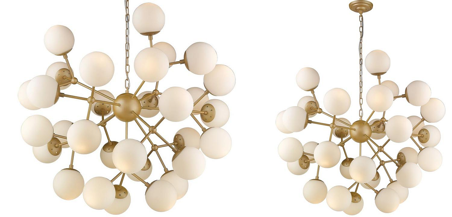 Люстра Berries Chandelier white matt 90 Люстра Berries Chandelier white matt 90 - Loft-Concept во Владивостоке