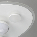 Потолочный светильник овальной формы белого цвета с 7-ю лампами Lunar Pebbles варинант исполнения - 9 | Loft Concept во Владивостоке