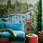 Обои ручная роспись Little London Jubilee Colourway варинант исполнения - 3 | Loft Concept во Владивостоке