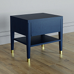 Прикроватная тумбочка с ящиком Elsa Dreams Blue варинант исполнения - 4 | Loft Concept во Владивостоке