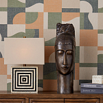 Настольная лампа с квадратным основанием и прямоугольным абажуром Neat Lines варинант исполнения - 5 | Loft Concept во Владивостоке