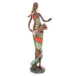 Фигурка негритянка с барабаном Ethno girl варинант исполнения - 1 | Loft Concept во Владивостоке