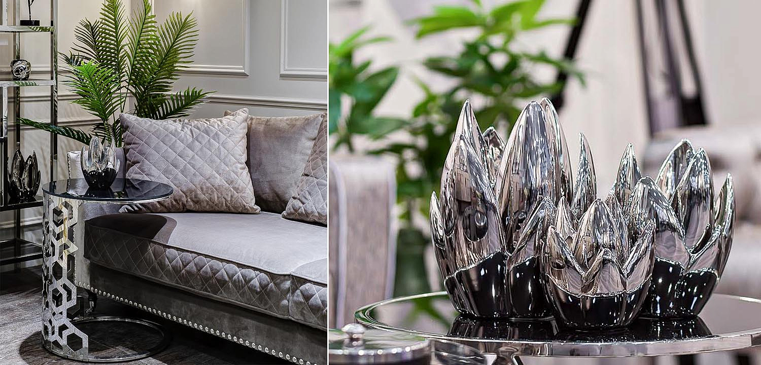 Подсвечник Solange silver Подсвечник Solange silver - Loft-Concept во Владивостоке