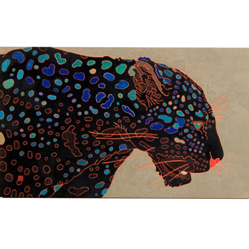 Картина Чёрный Ягуар Black Predatory Jaguar Мульти Картина Чёрный Ягуар Black Predatory Jaguar Мульти во Владивостоке | Loft Concept