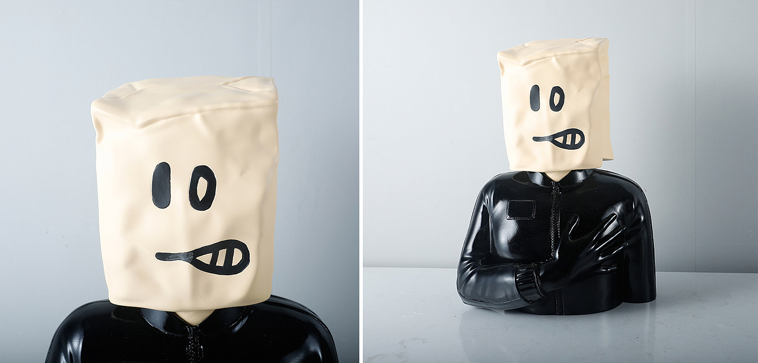 Статуэтка Banksy Package on Head Статуэтка Banksy Package on Head - Loft-Concept во Владивостоке