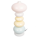 Настольная лампа из стеклянных сфер в пастельных тонах Высота 48 см Pastel Lunaria варинант исполнения - 2 | Loft Concept во Владивостоке