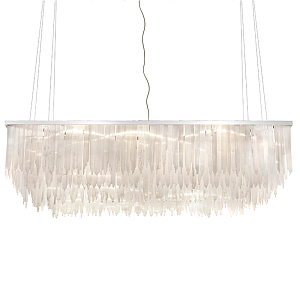 Люстра LAMP SELENITE RECT chromium 160