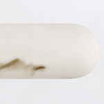 Бра для ванных комнат вертикальное с вытянутым плафоном из алебастра Hinkley варинант исполнения - 5 | Loft Concept во Владивостоке