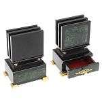 Настольный письменный набор из нефрита в подарочной коробке Victorious варинант исполнения - 11 | Loft Concept во Владивостоке