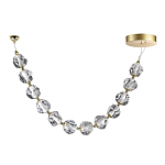 Подвесной светильник из прозрачных шаров Bubbles Bocci варинант исполнения - 5 | Loft Concept во Владивостоке