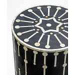 Дизайнерские приставной столик с инкрустацией Mandika Bone Inlay Stool варинант исполнения - 1 | Loft Concept во Владивостоке